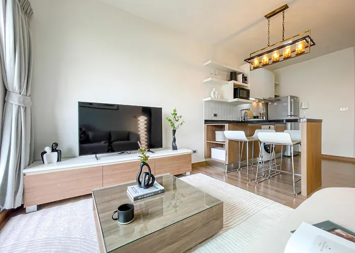 Ferienhaus Prime Sukhumvit Living - Bts Phrom Phong - Ultra Fast Wifi Bangkok