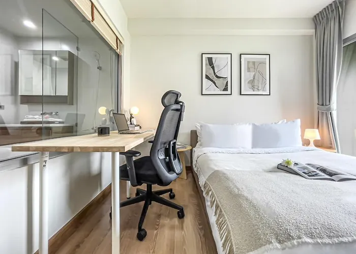 Prime Sukhumvit Living - Bts Phrom Phong - Ultra Fast Wifi Ferienhaus Bangkok