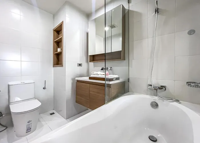 Ferienhaus Prime Sukhumvit Living - Bts Phrom Phong - Ultra Fast Wifi Bangkok