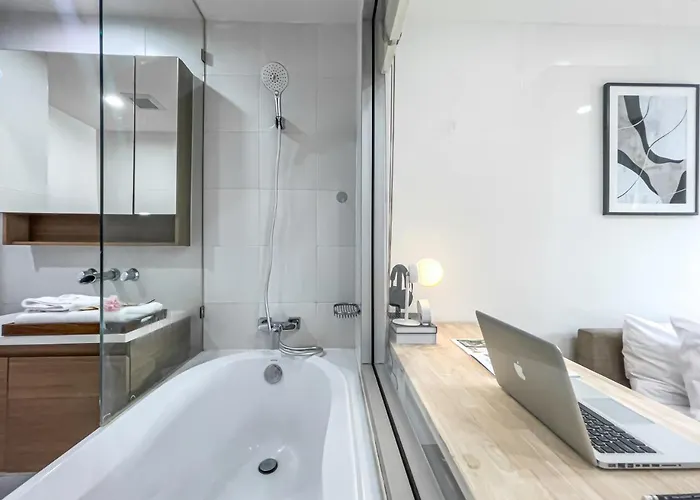 Ferienhaus Prime Sukhumvit Living - Bts Phrom Phong - Ultra Fast Wifi Bangkok